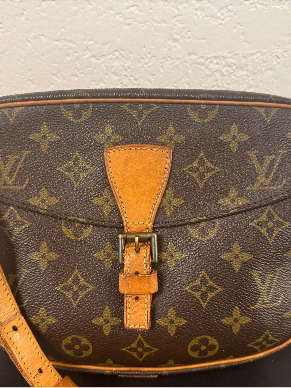 Louis Vuitton Monogram Jeune Fille Messenger Bag in Brown and Tan
